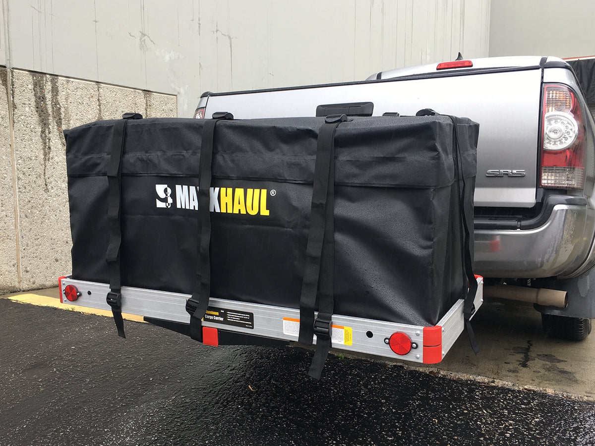 Aluminum Hitch Cargo Carrier with High Side Rails S865