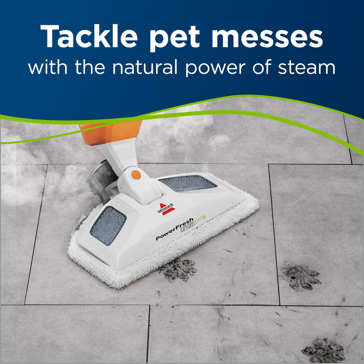 Orange Steam Mop N2534