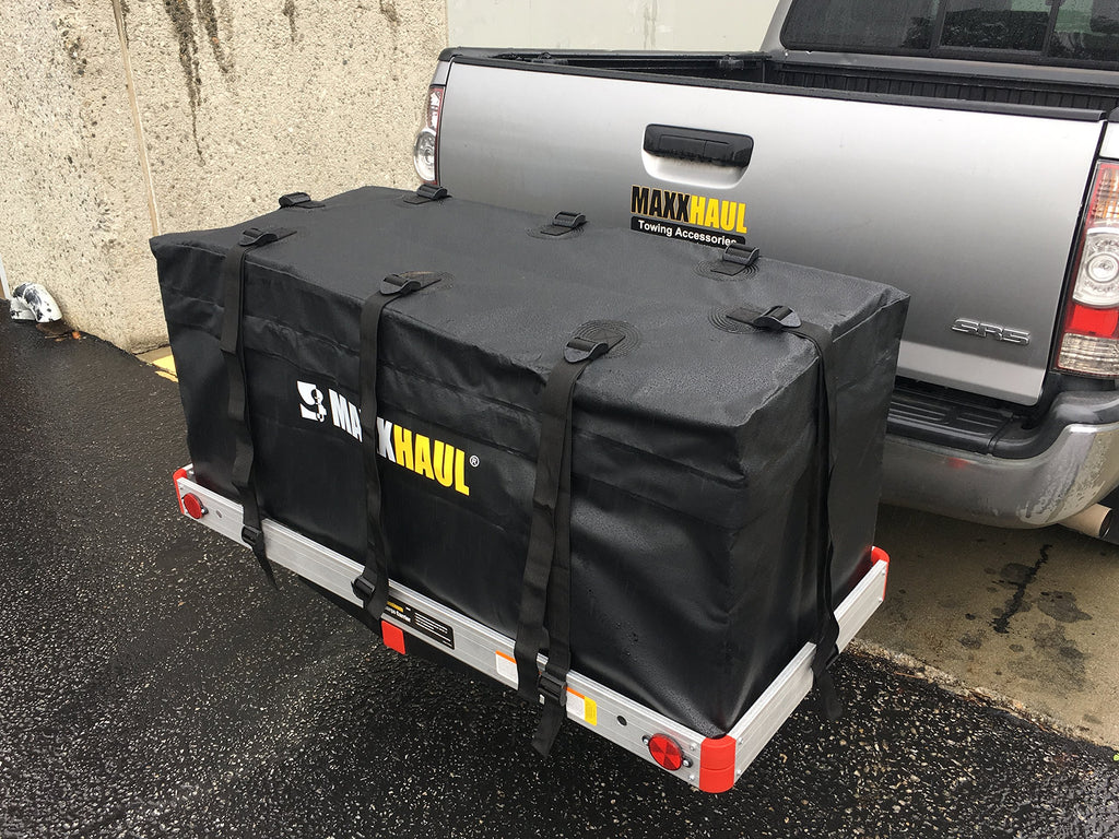 Aluminum Hitch Cargo Carrier with High Side Rails S865